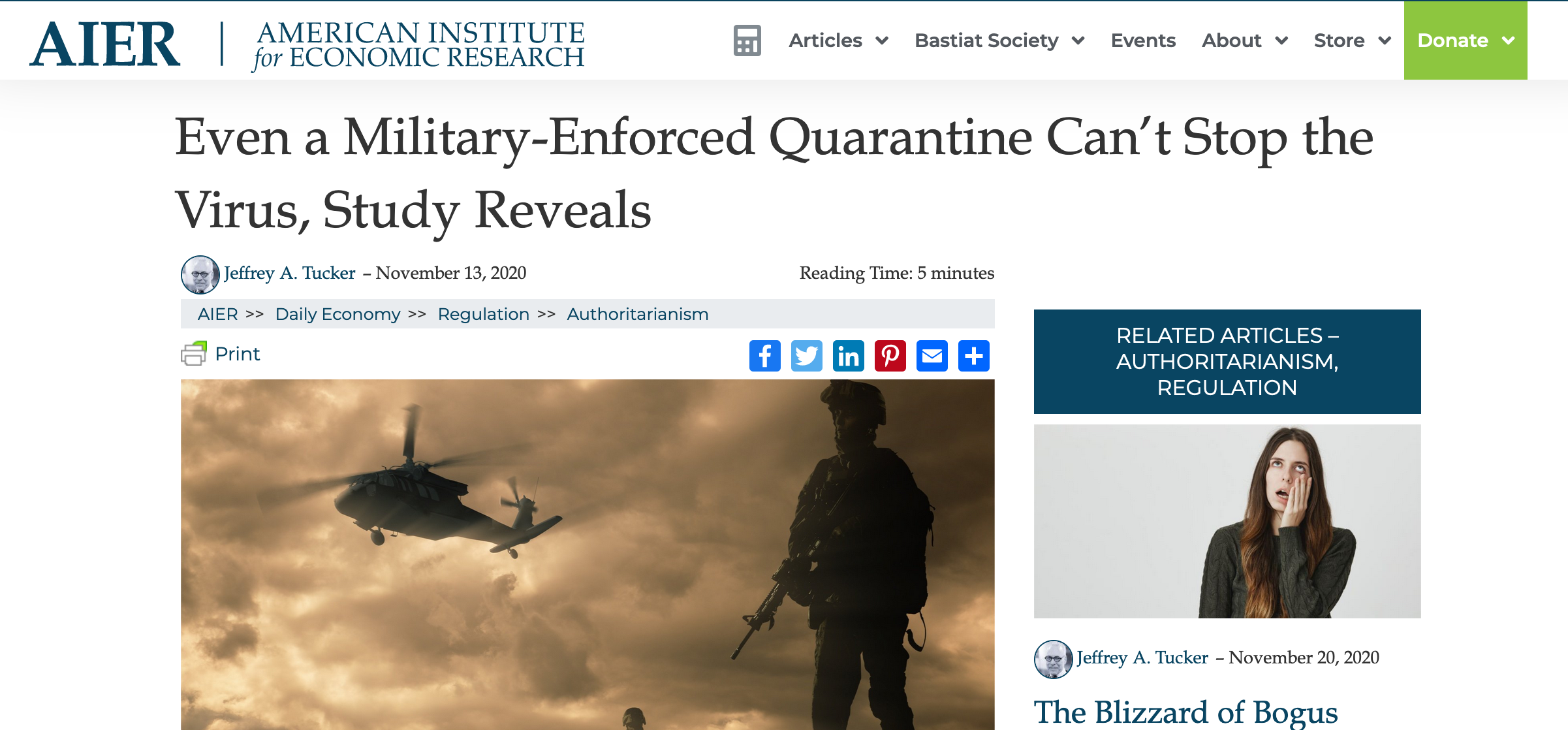 Even a Military-Enforced Quarantine Can’t Stop the Virus, Study Reveals